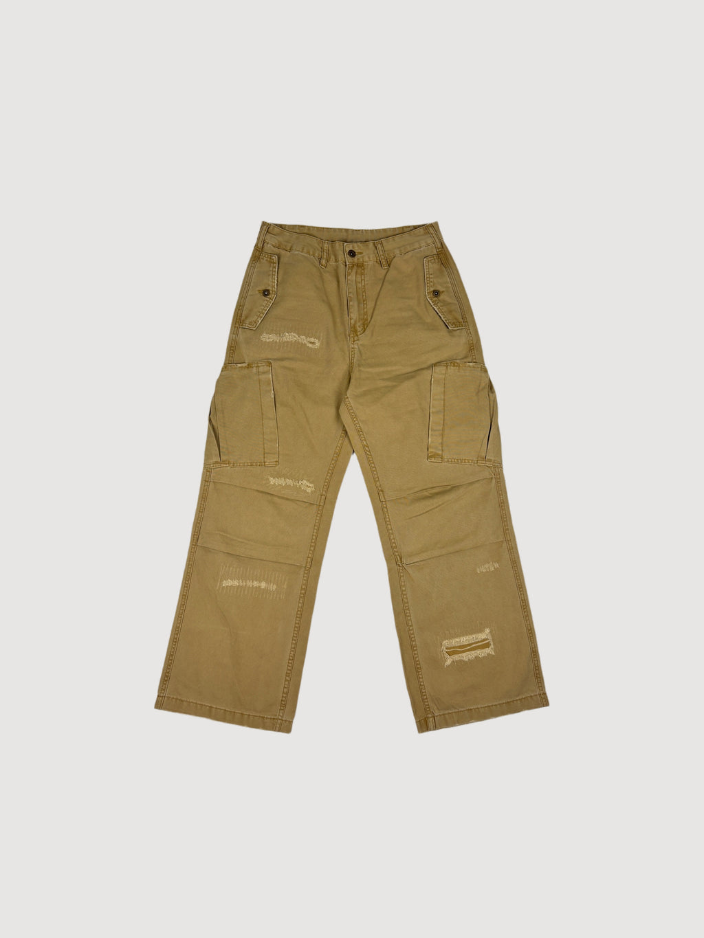 Beige Jeans Cargo