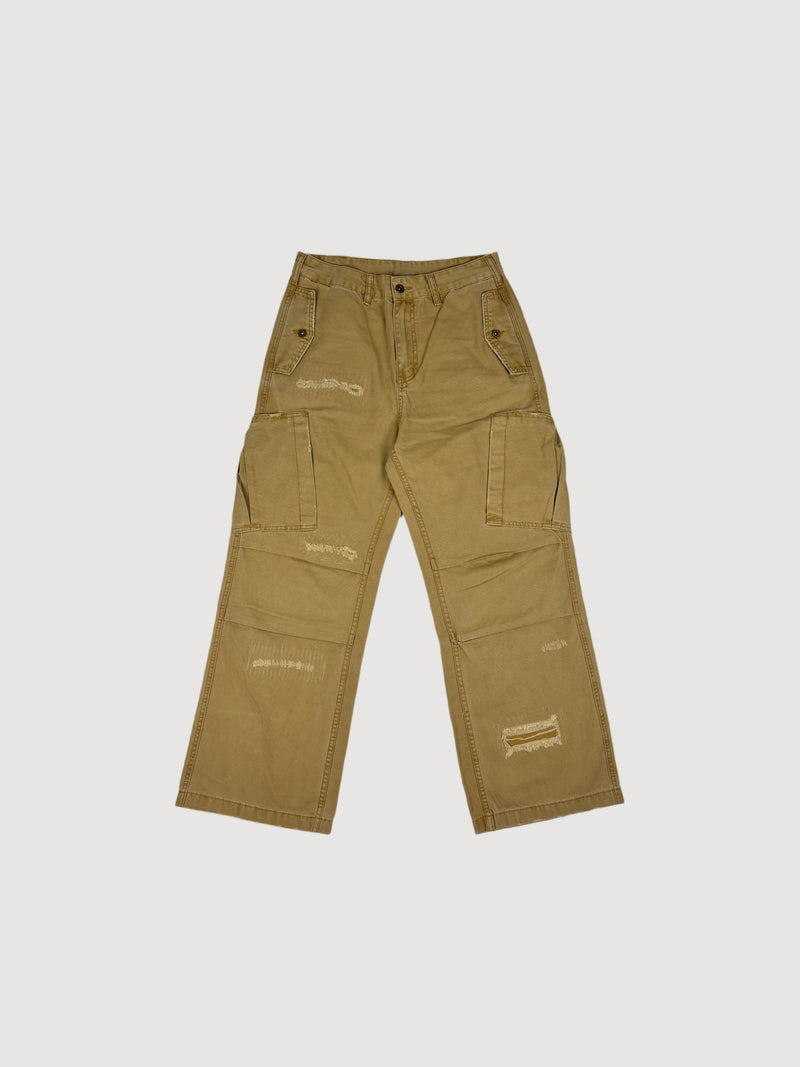 Beige Jeans Cargo