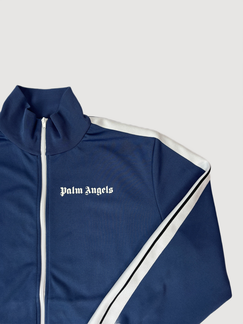 Palm Angels White Stripe Track Jacket