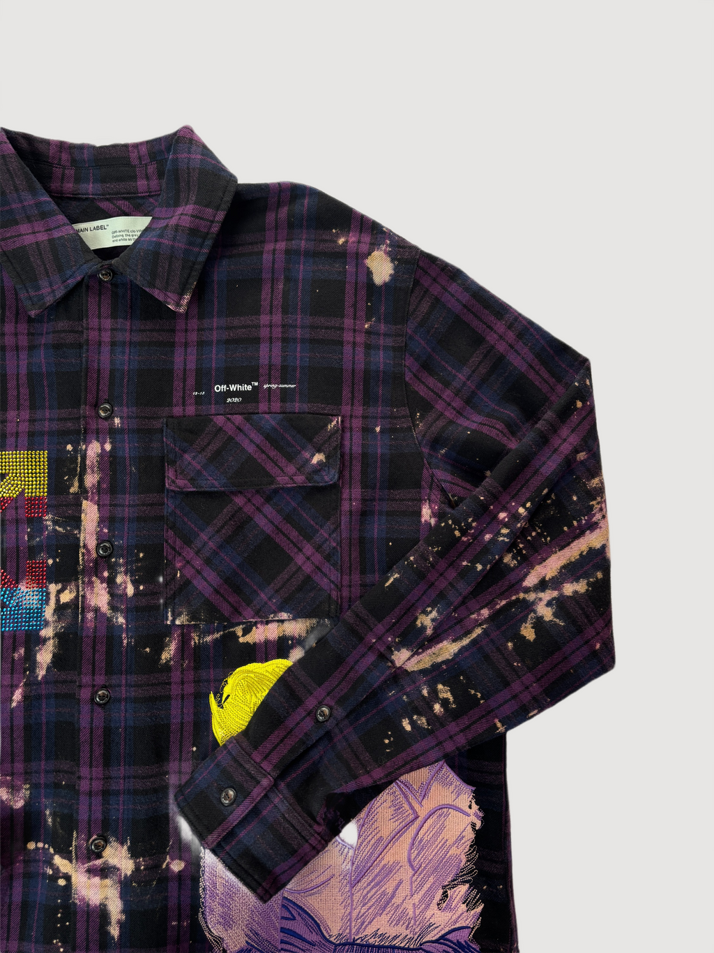 Off-White Kiss Multi Flannel Shirt