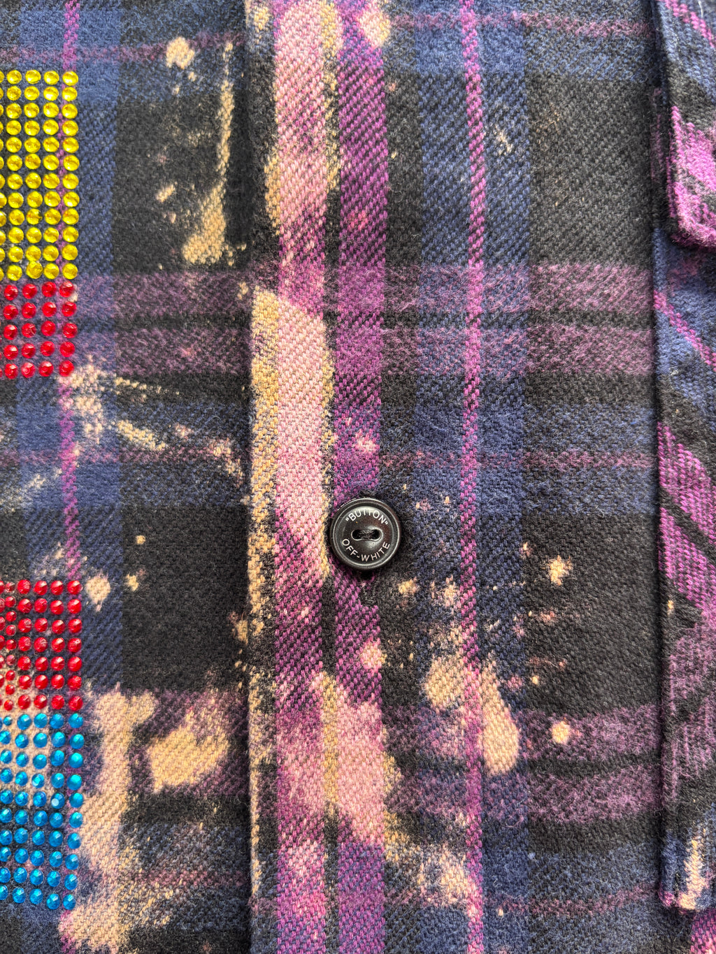 Off-White Kiss Multi Flannel Shirt