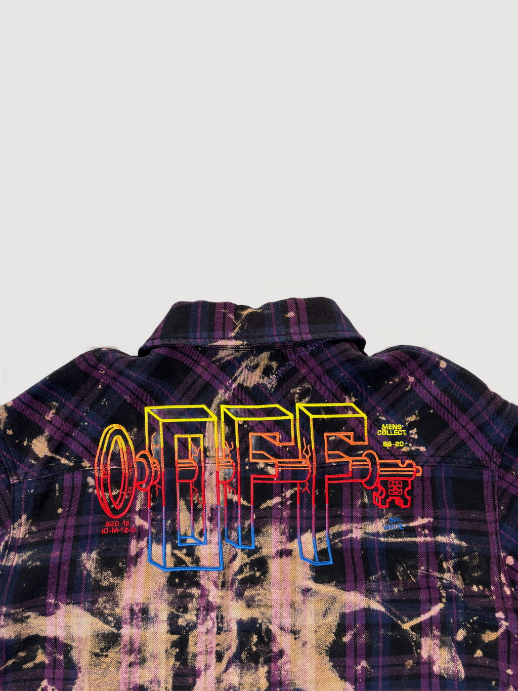 Off-White Kiss Multi Flannel Shirt