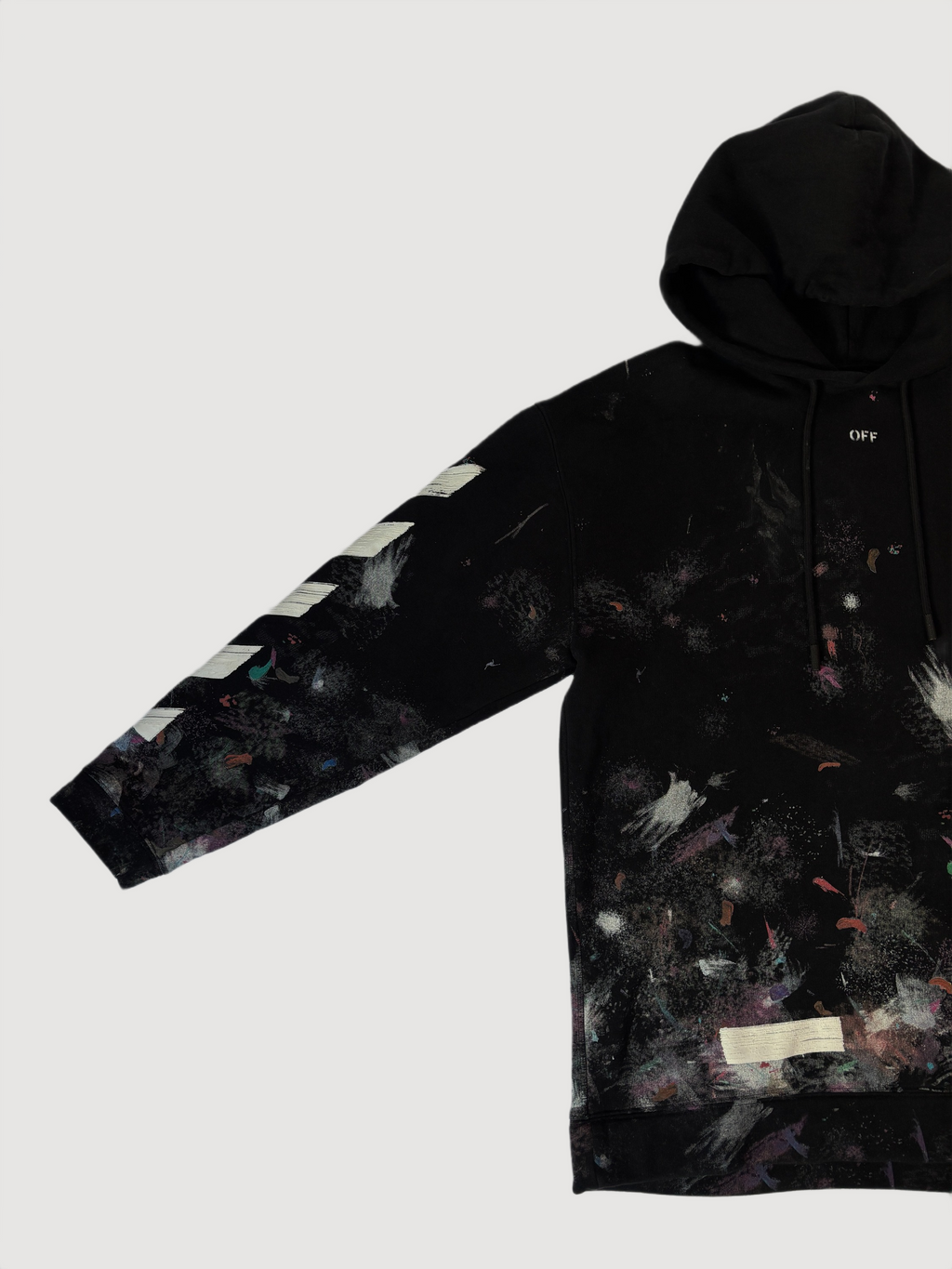 Off-White Paint Splash Hoodie