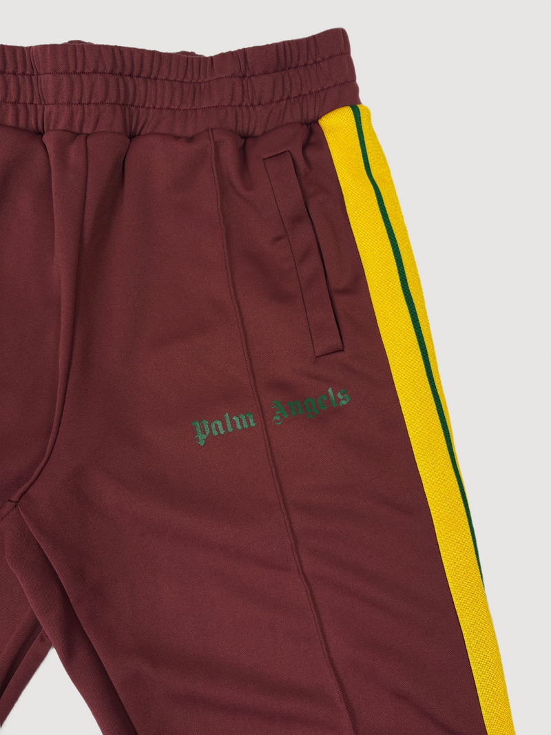 Palm Angels Track Pants Brown-Yellow