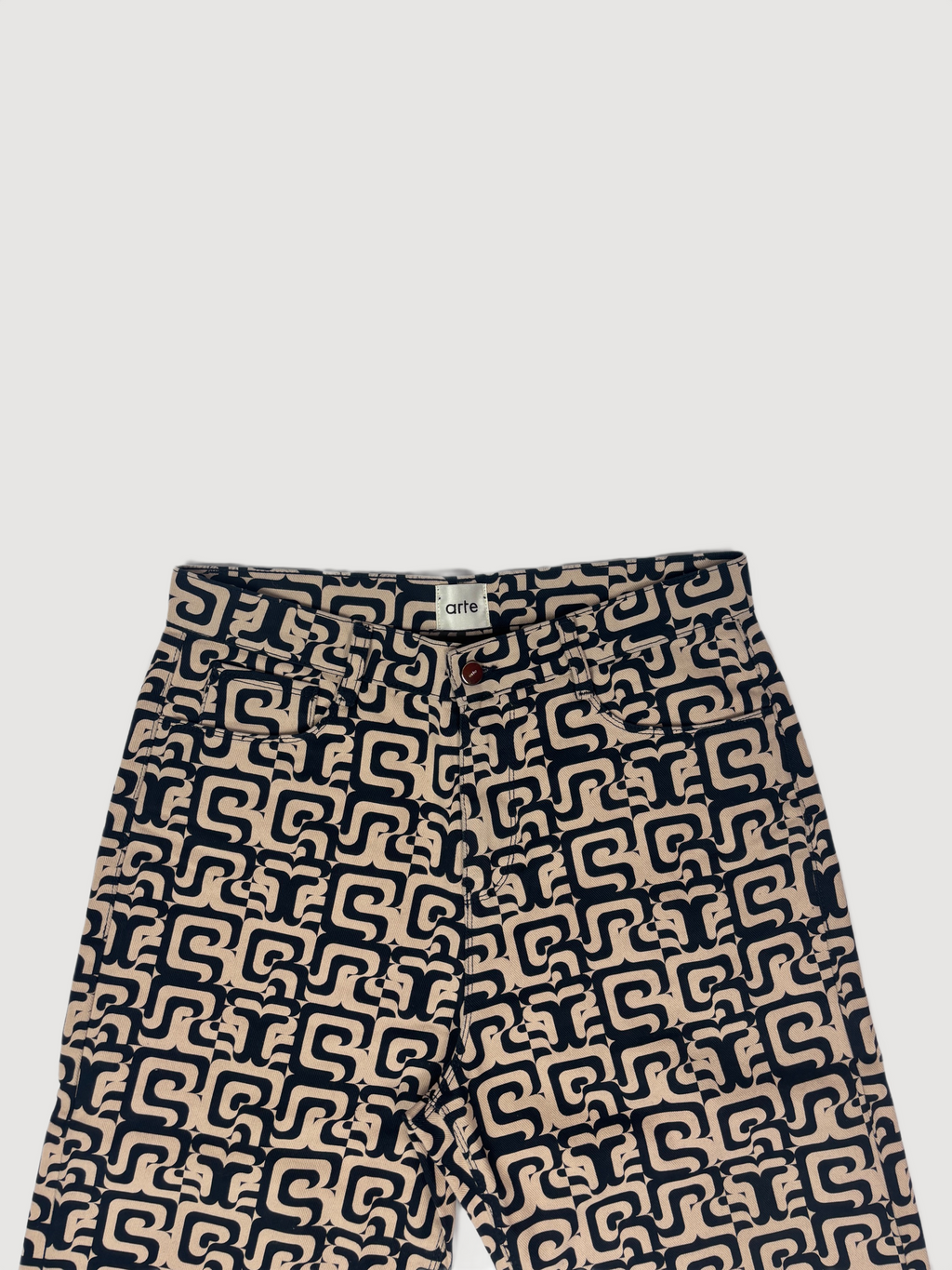 Arte Antwerp Hand Heart Printed Pants