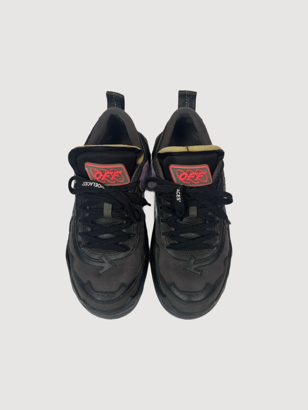 Off-White Odsy-1000 Black Grey Fuchsia
