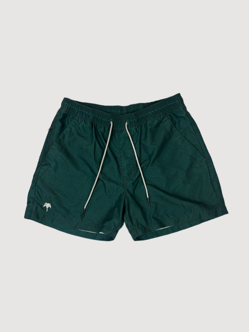 Dark Green OAS swim shorts