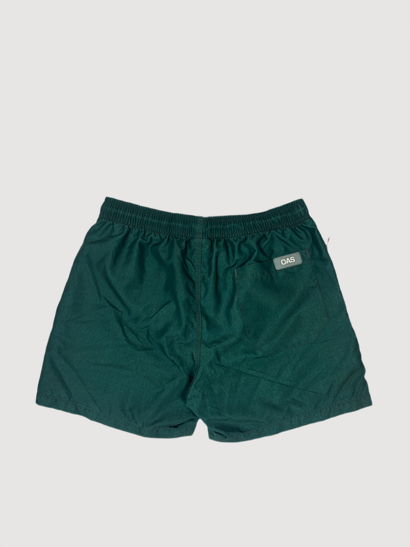 Dark Green OAS swim shorts