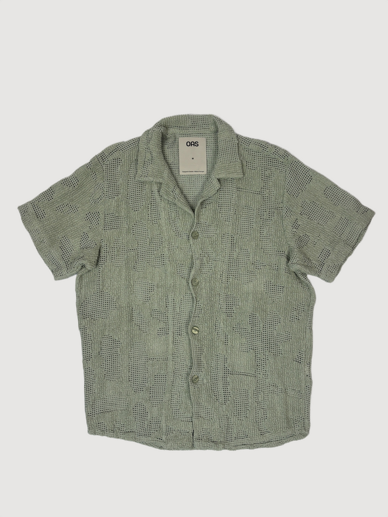 OAS Galbanum Cuba Crochet Shirt