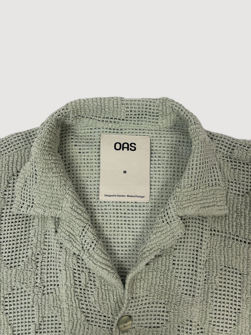 OAS Galbanum Cuba Crochet Shirt