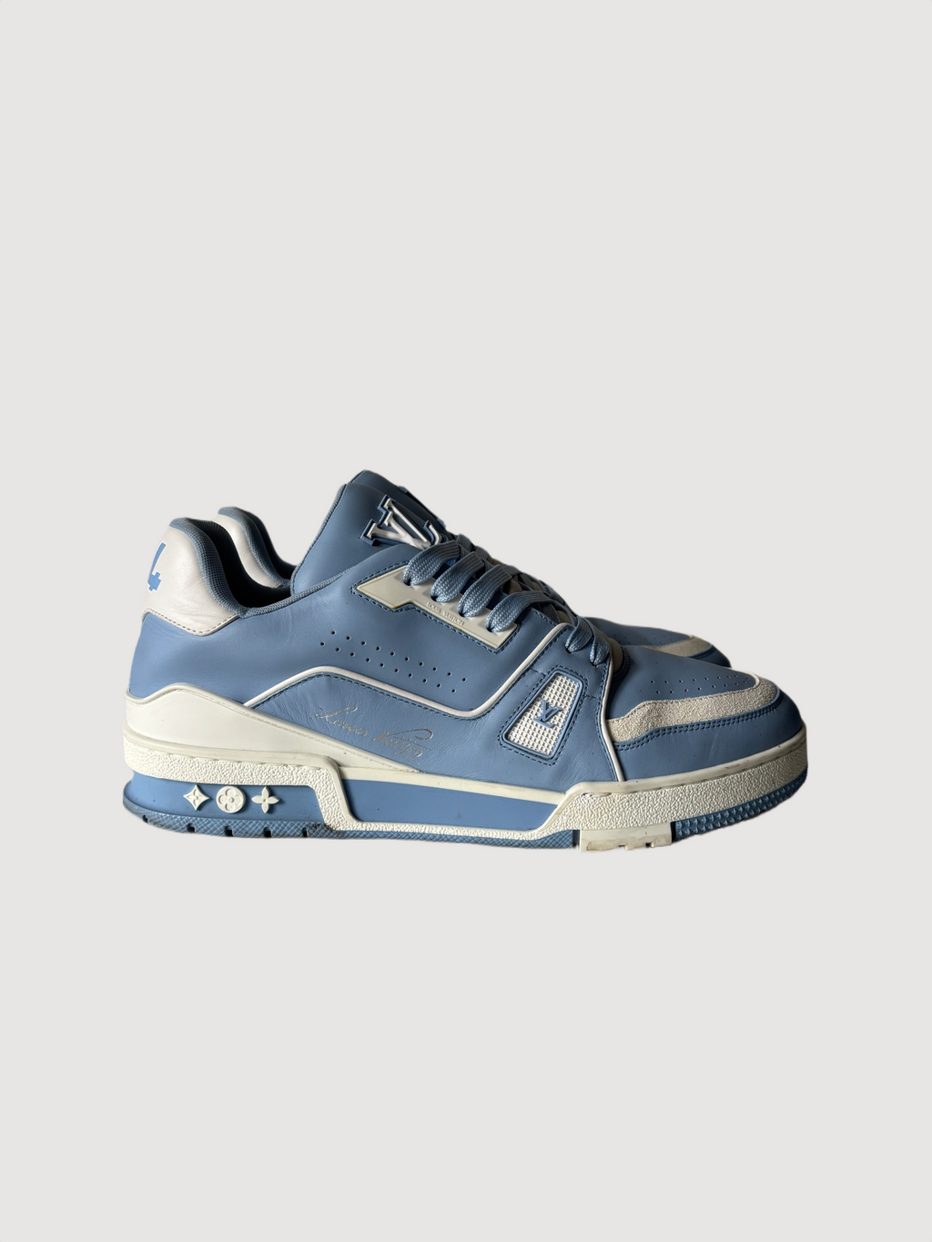 Louis Vuitton Sneakers '54' Low Blue White