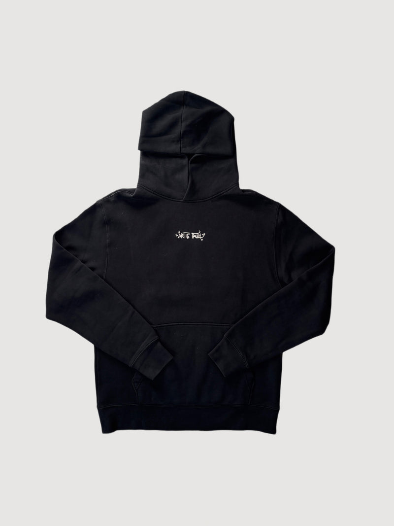 Sanchi Photoprint Pizza Noir Hoodie