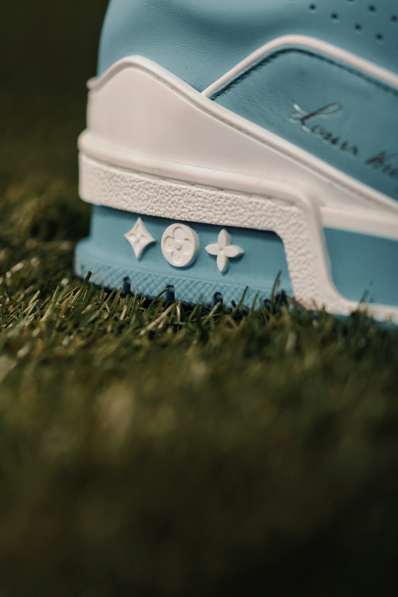 Louis Vuitton Sneakers '54' Low Blue White | Louis Vuitton