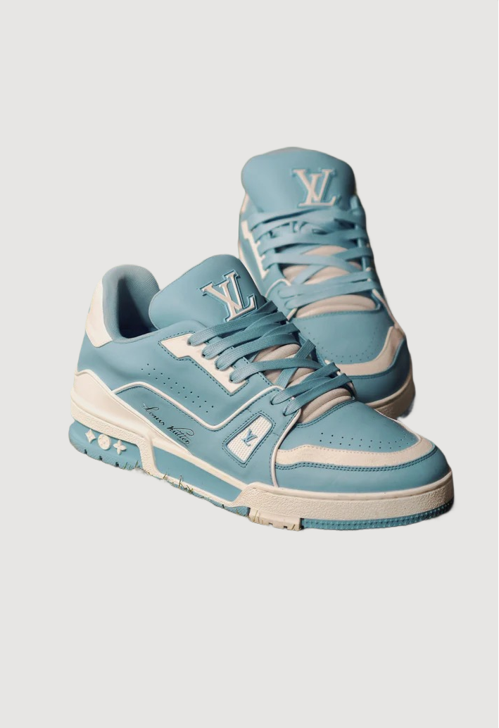 Louis Vuitton Sneakers '54' Low Blue White