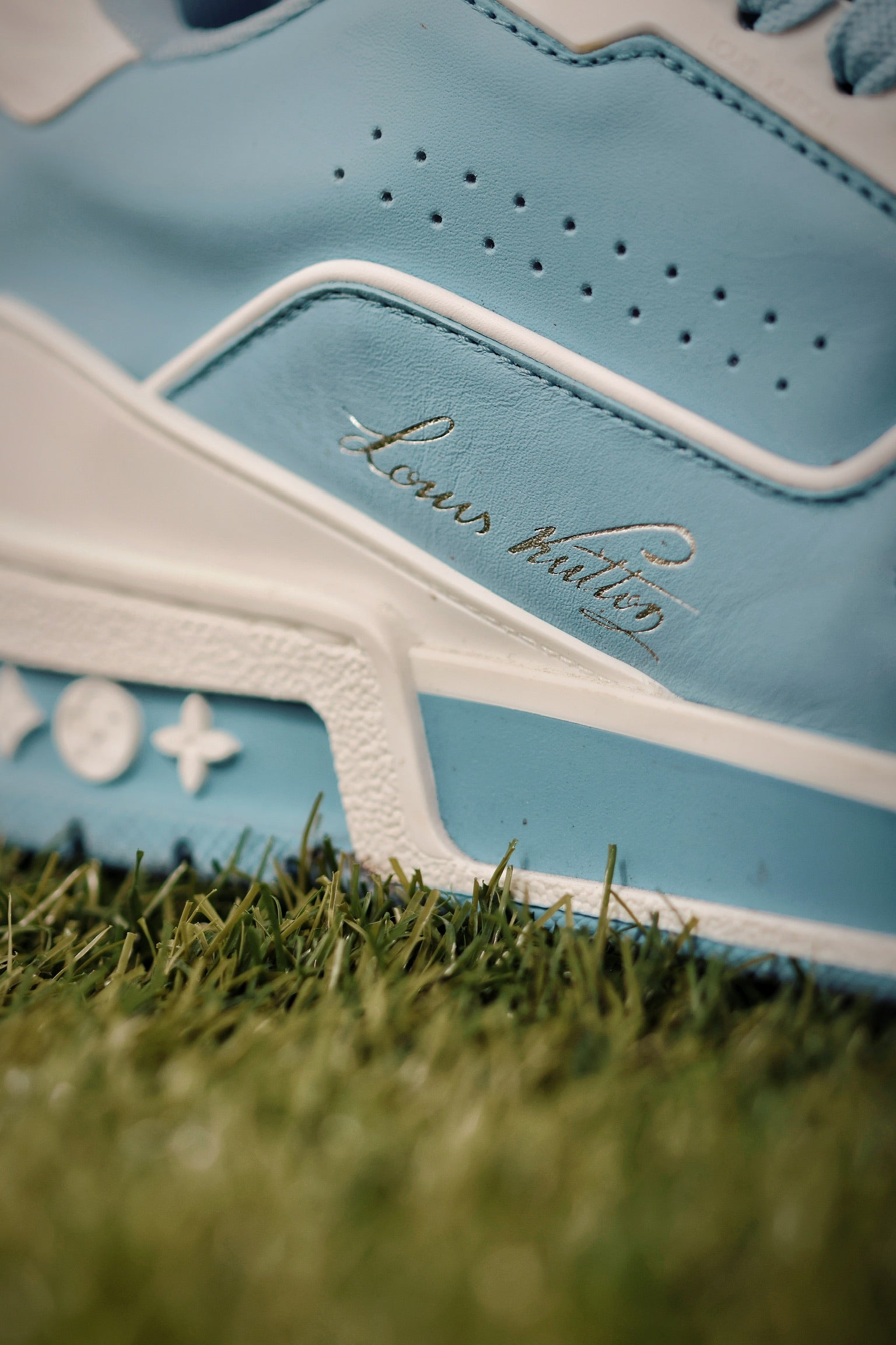 Louis Vuitton Sneakers '54' Low Blue White | Louis Vuitton