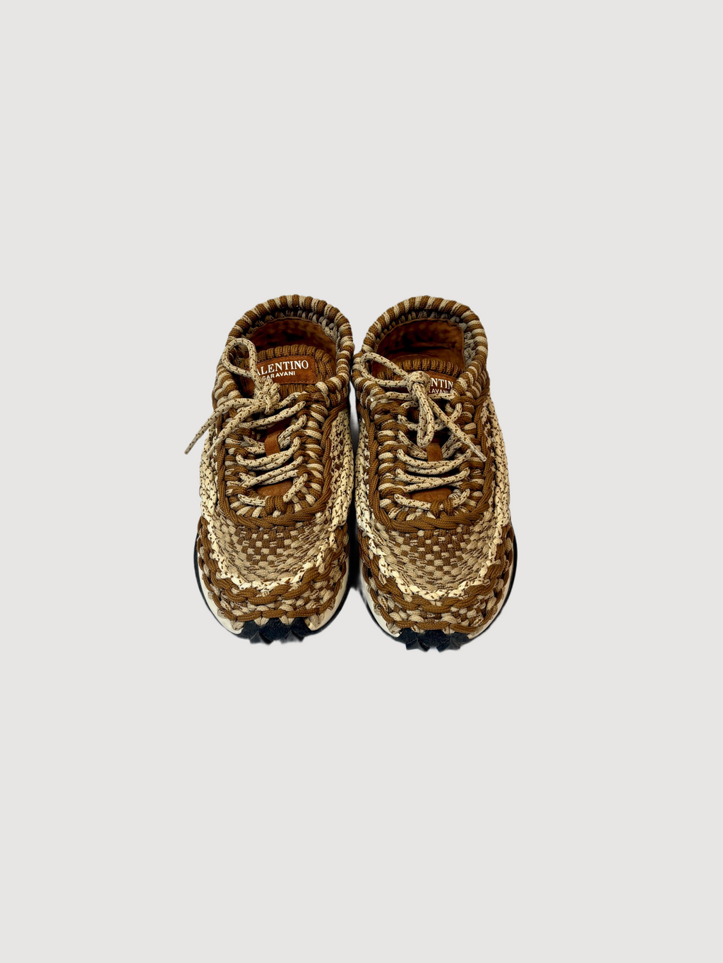 Valentino Garavani crochet low-top sneakers