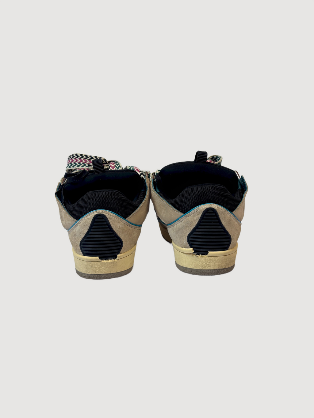 Lanvin Curb Sneaker Sail Turquoise Purple