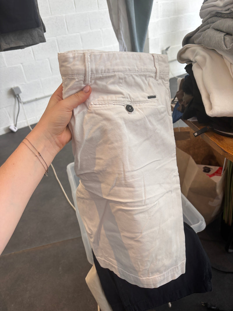 Massimo Dutti White Summer shorts