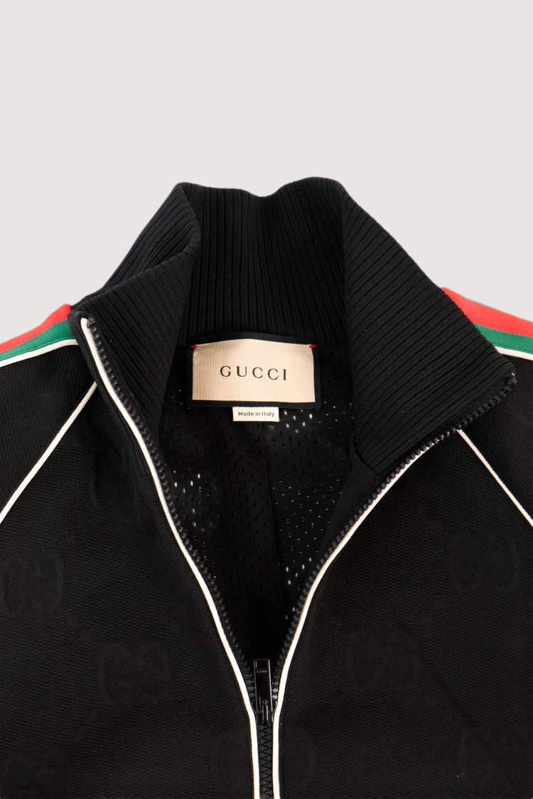 GG jacquard zipped jacket