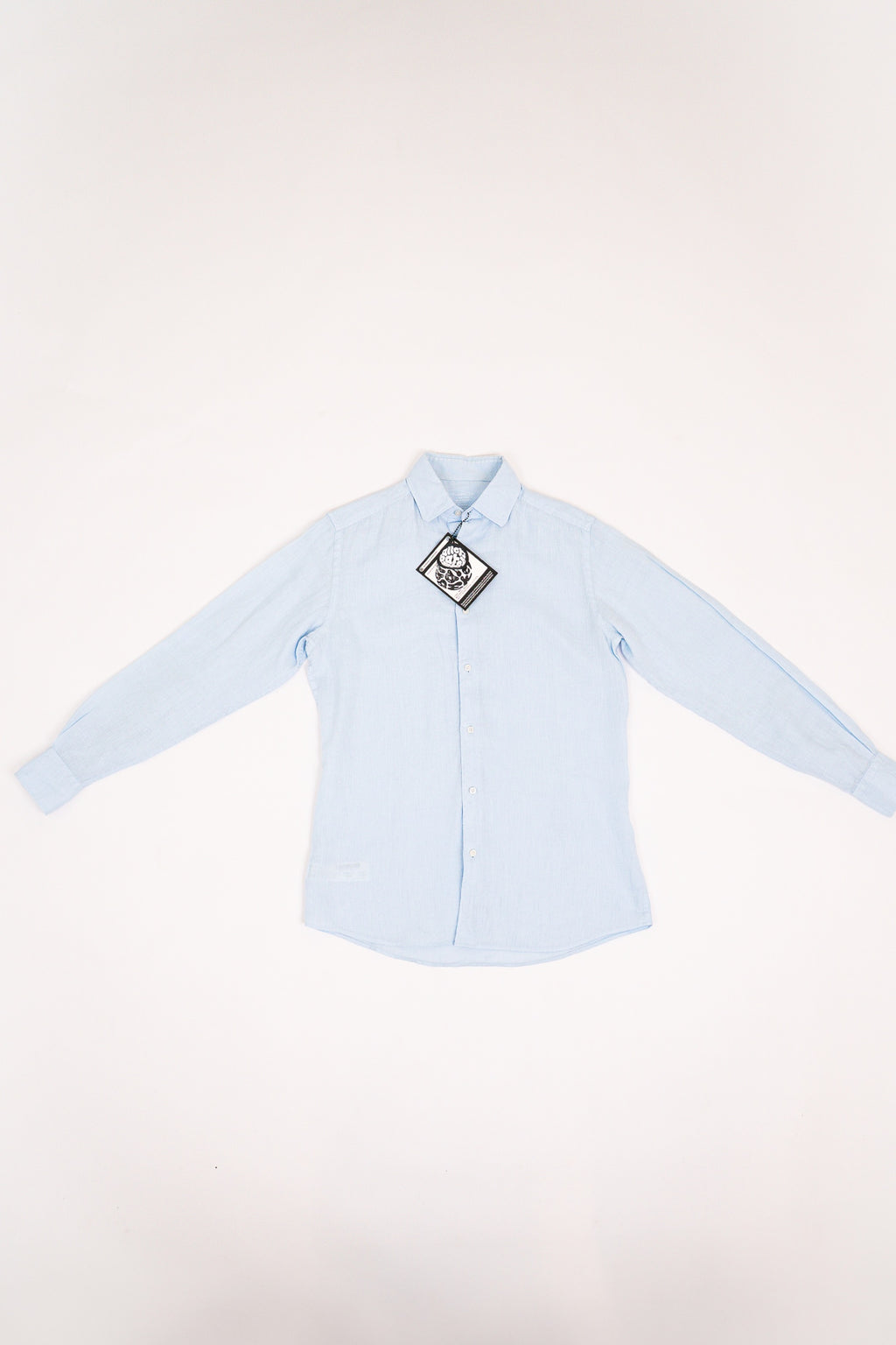 Baby Blue long sleeve Linen Shirt