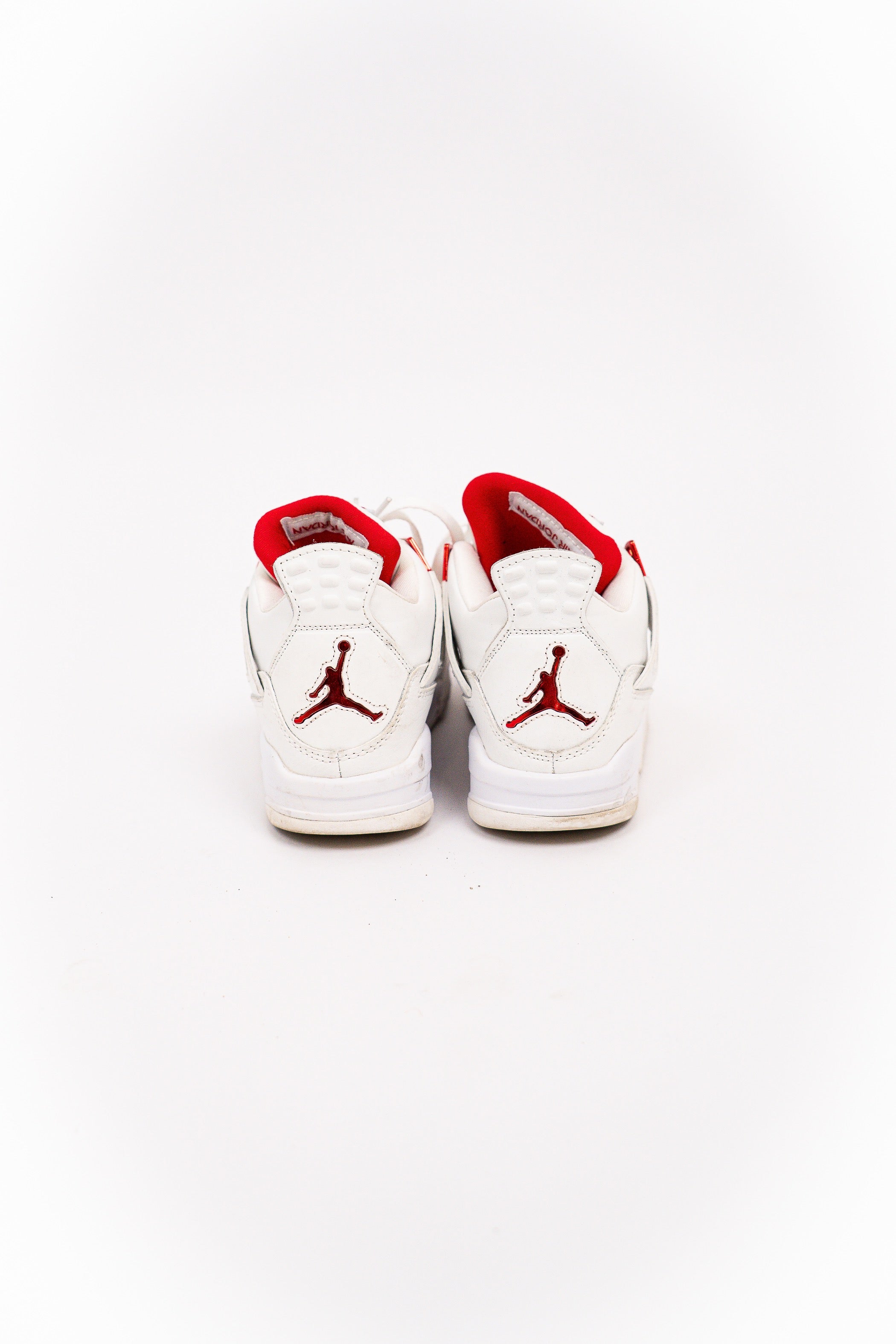 retro 4 metallic red