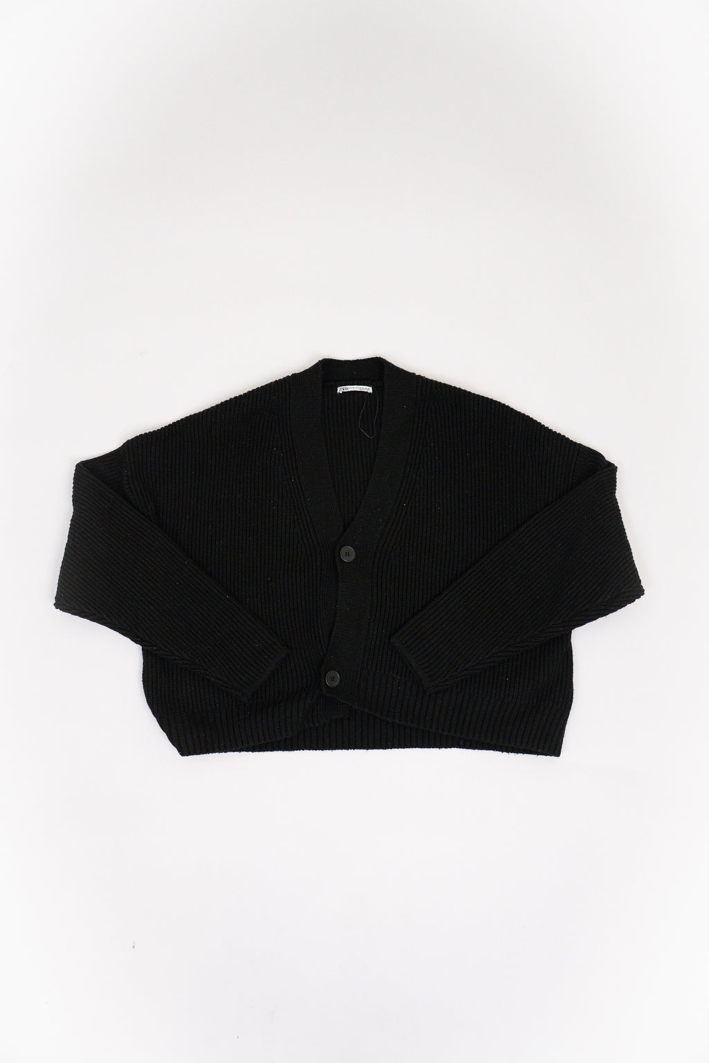 Zara Black Knitted Cardigan