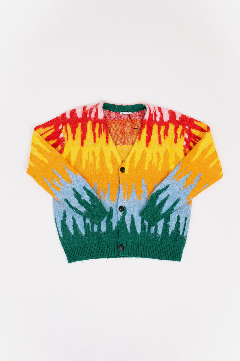 Zara Multicolor Knitted Cardigan