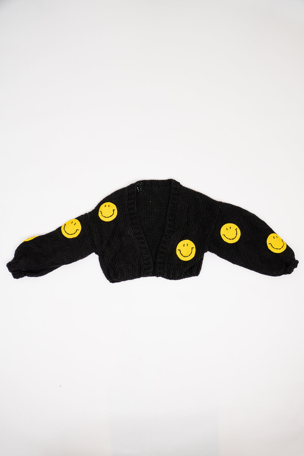 Knitted Smiley Cardigan