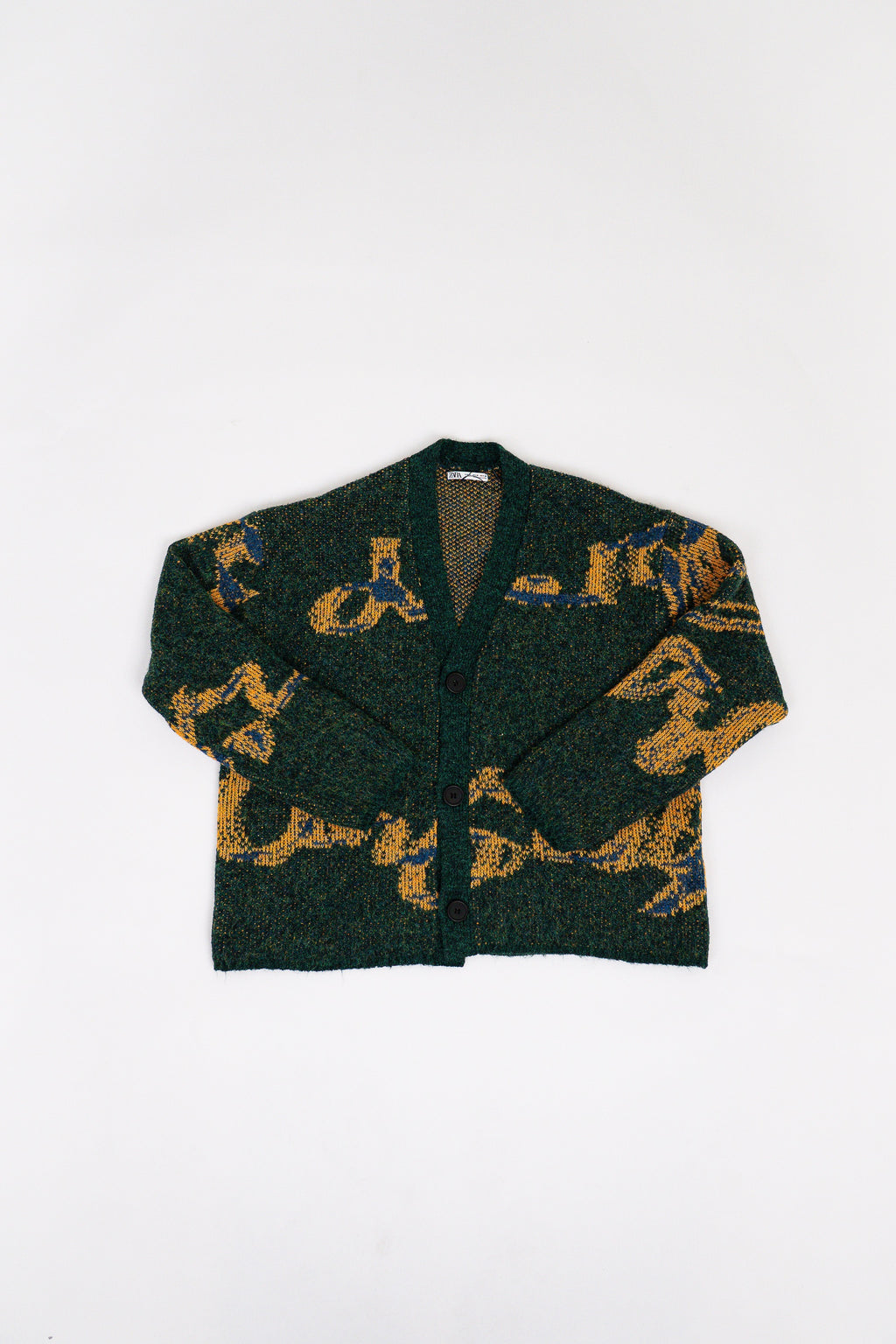Green Zara Cardigan