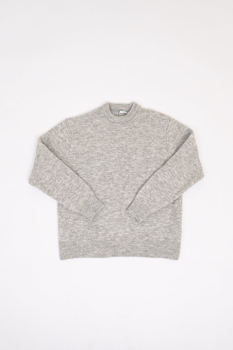 Zara Grey Knit Sweater