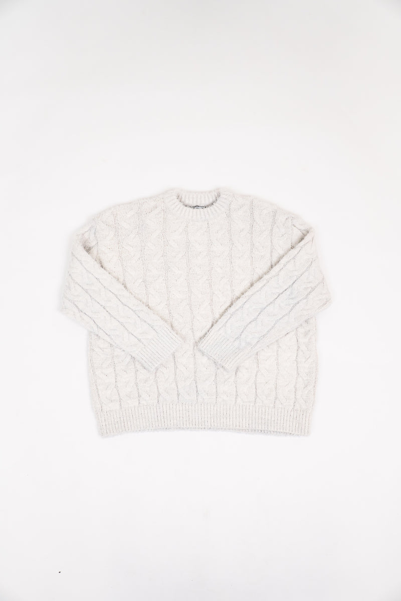 Zara Cable Knitted Sweater