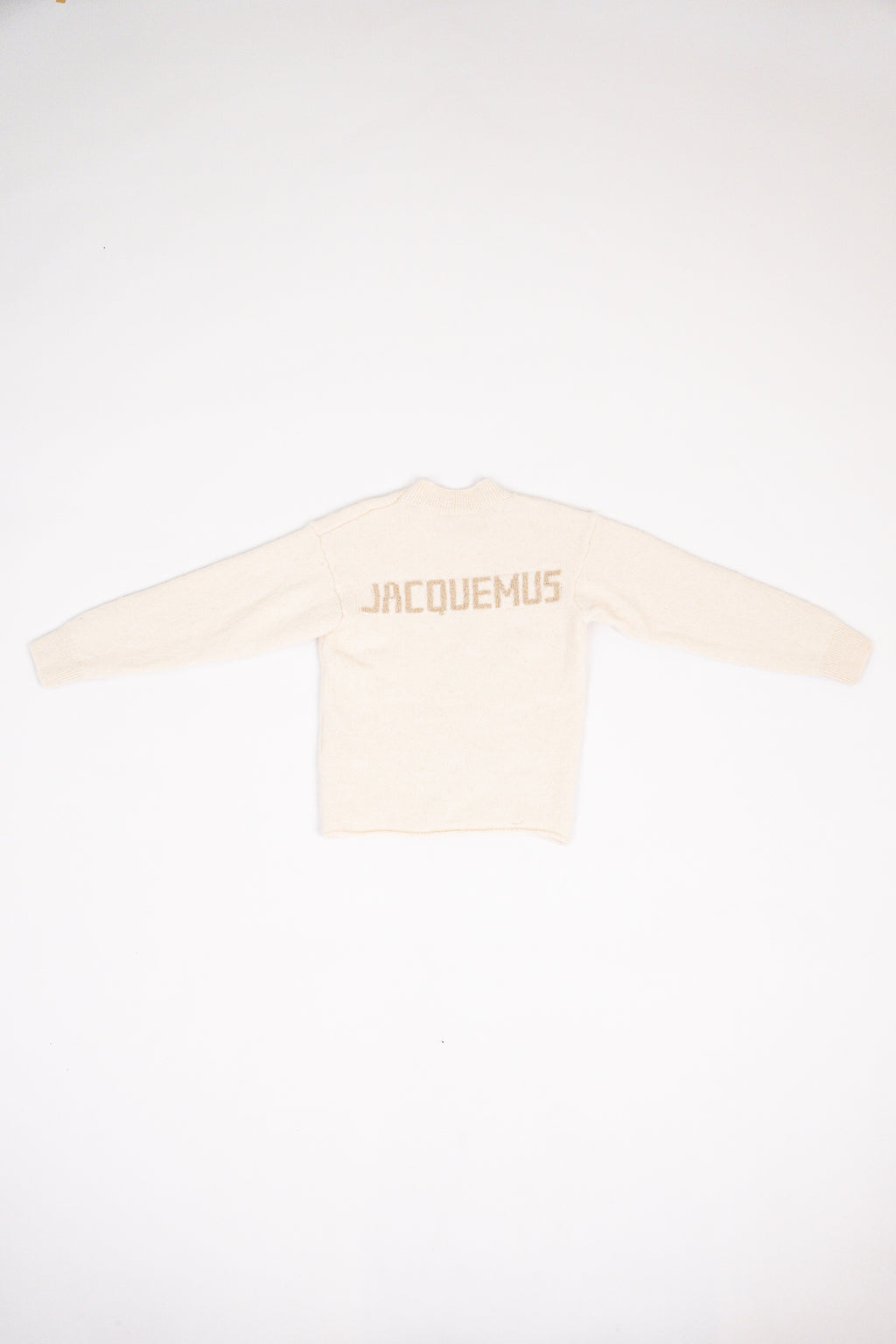 Le Pull Jacquemus jumper Sweater In Light Beige