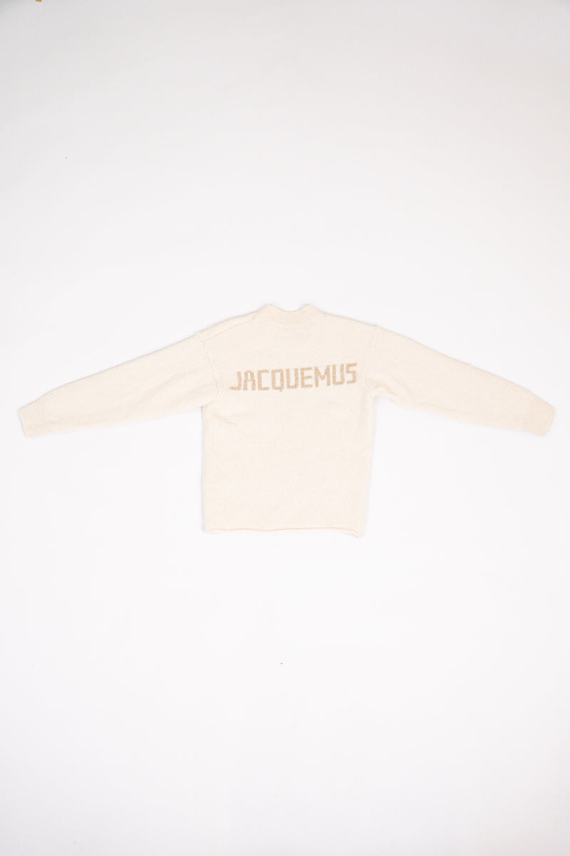 Le Pull Jacquemus jumper Sweater In Light Beige