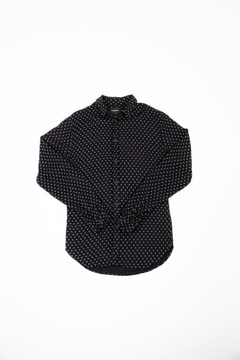 Slim Fit Skull Shirt