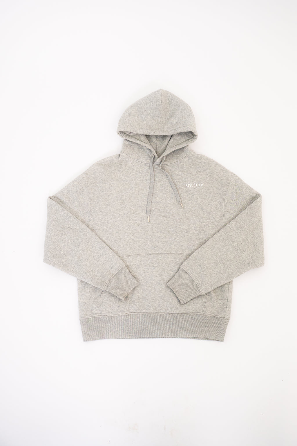 Grey Hoodie Snt Blnc