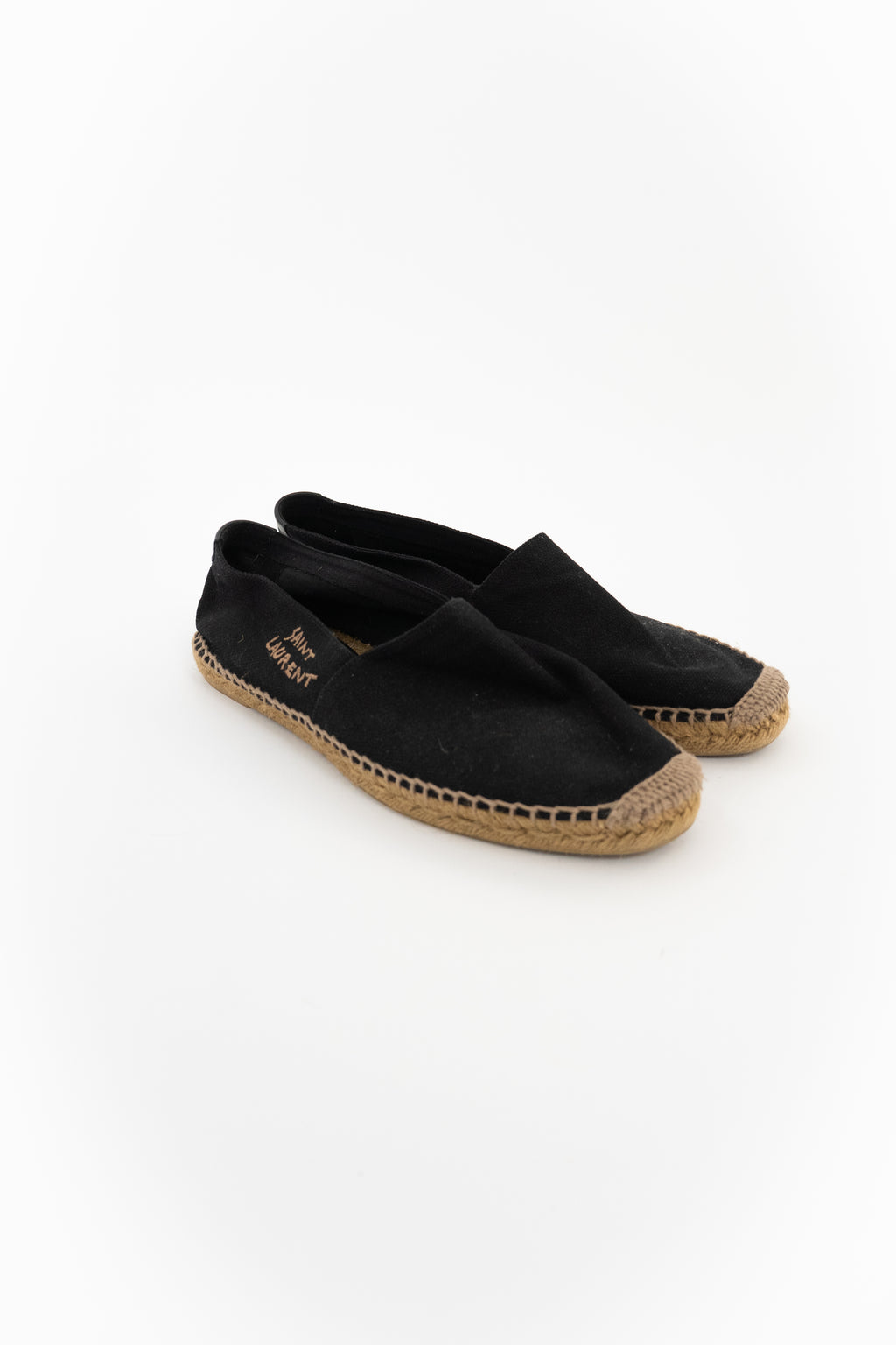 Saint Laurent logo-embroidered espadrilles