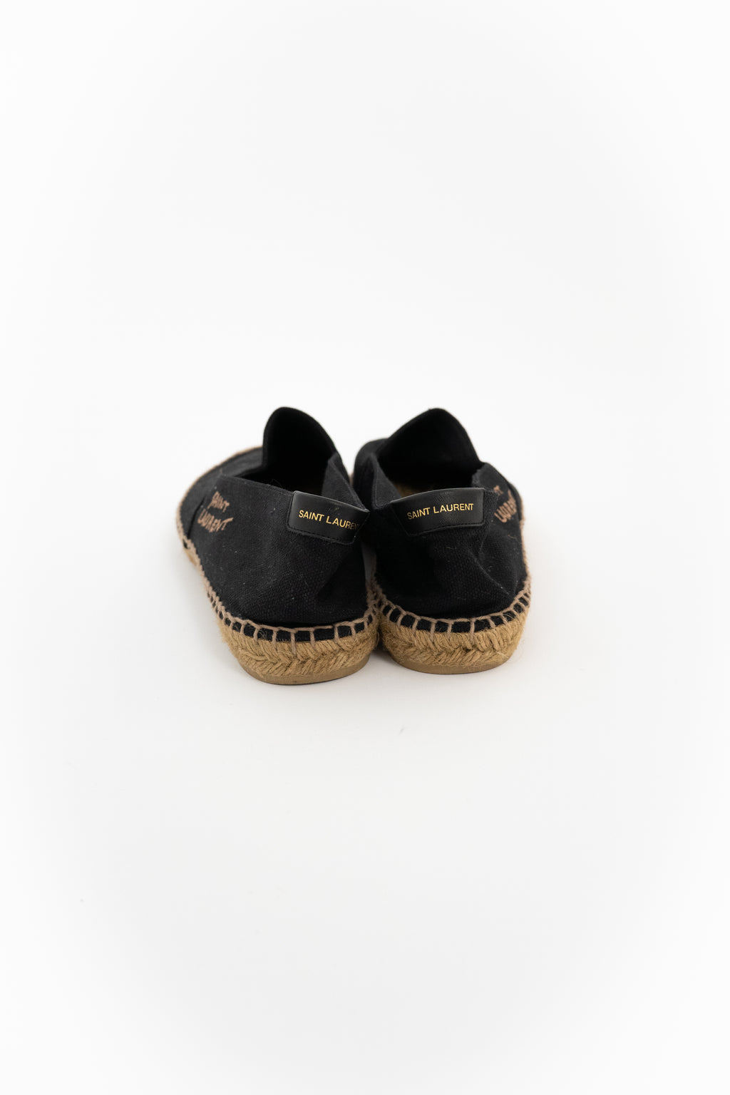 Saint Laurent logo-embroidered espadrilles
