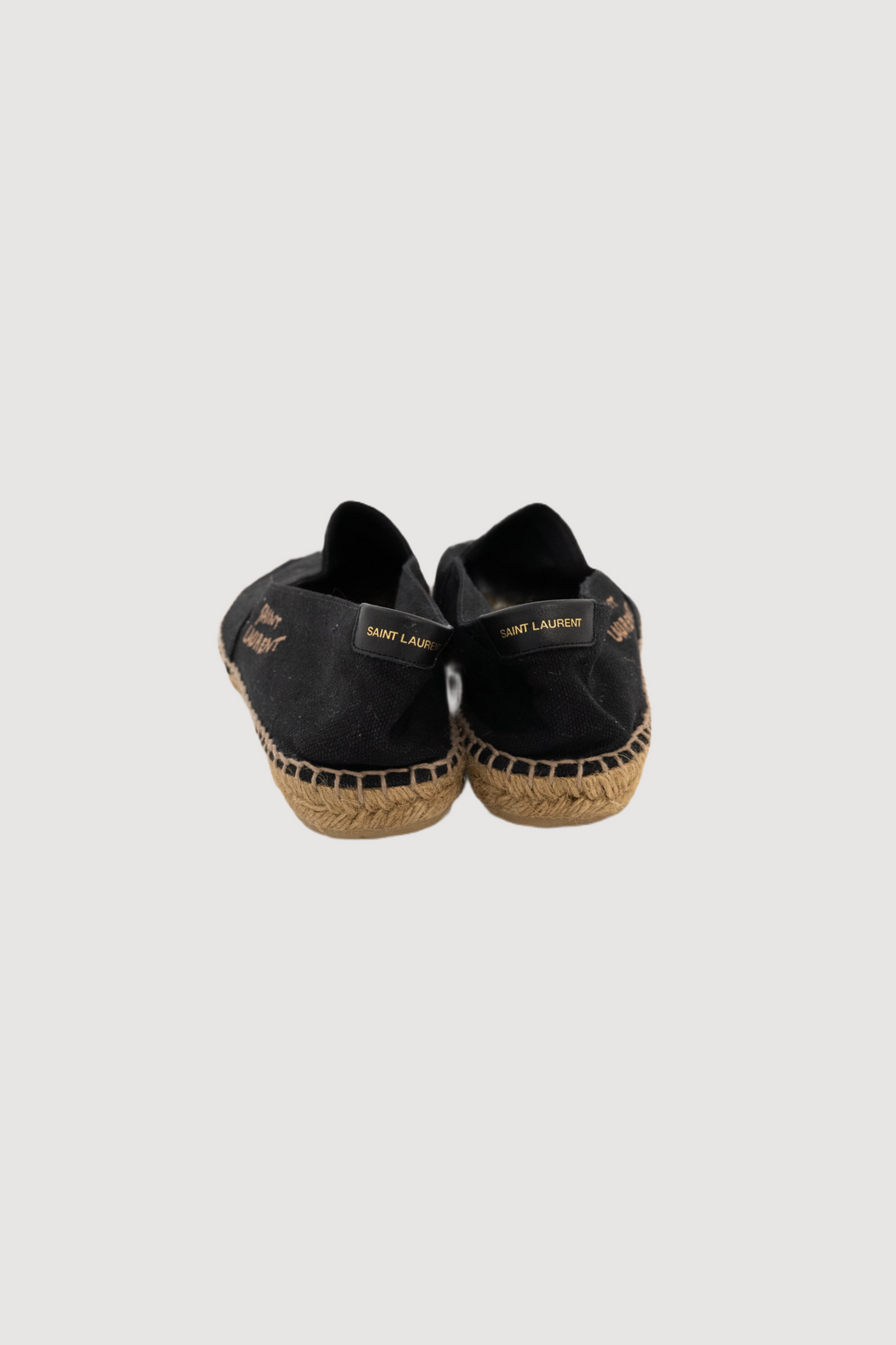 Saint Laurent logo-embroidered espadrilles