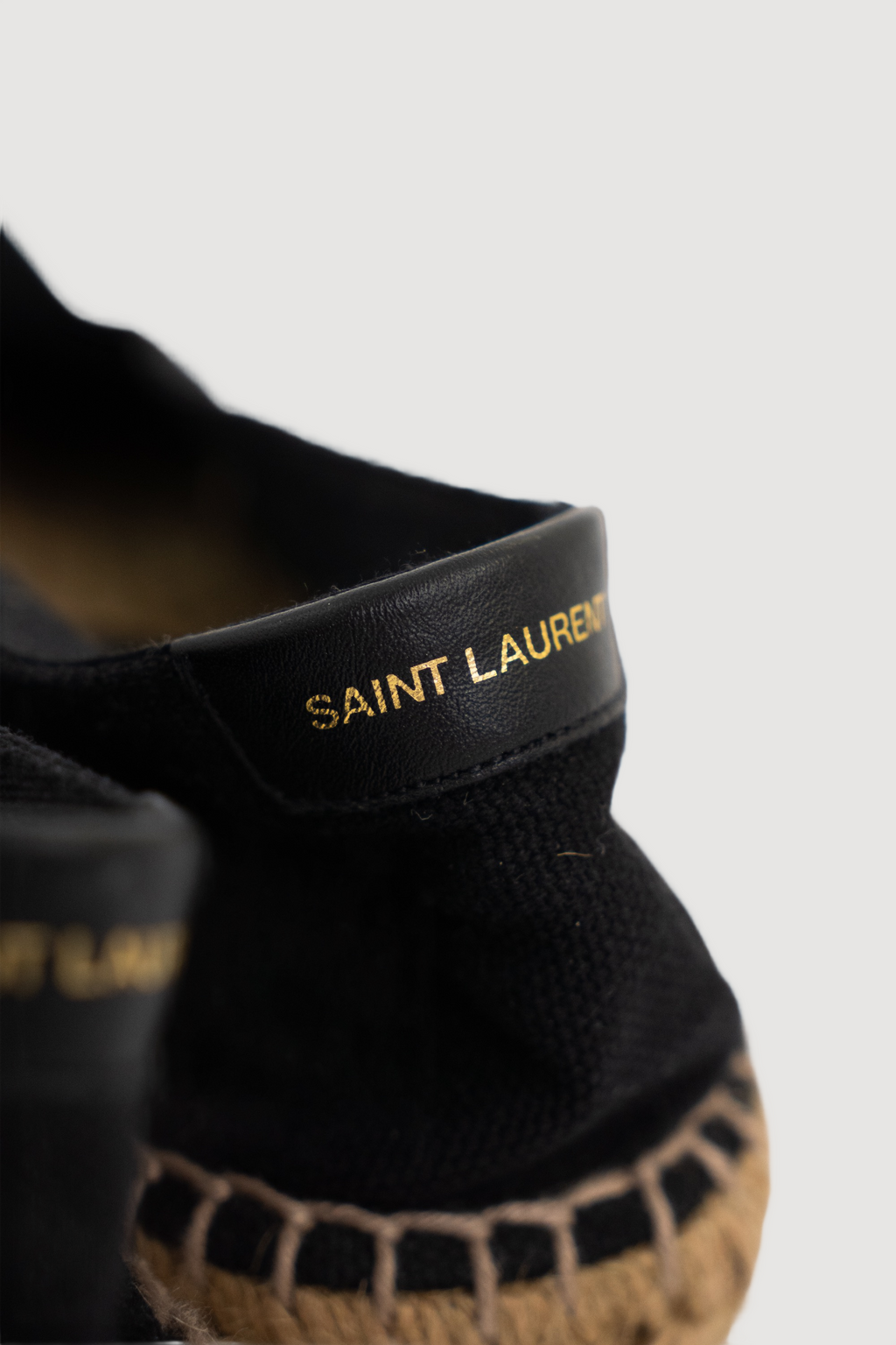 Saint Laurent logo-embroidered espadrilles
