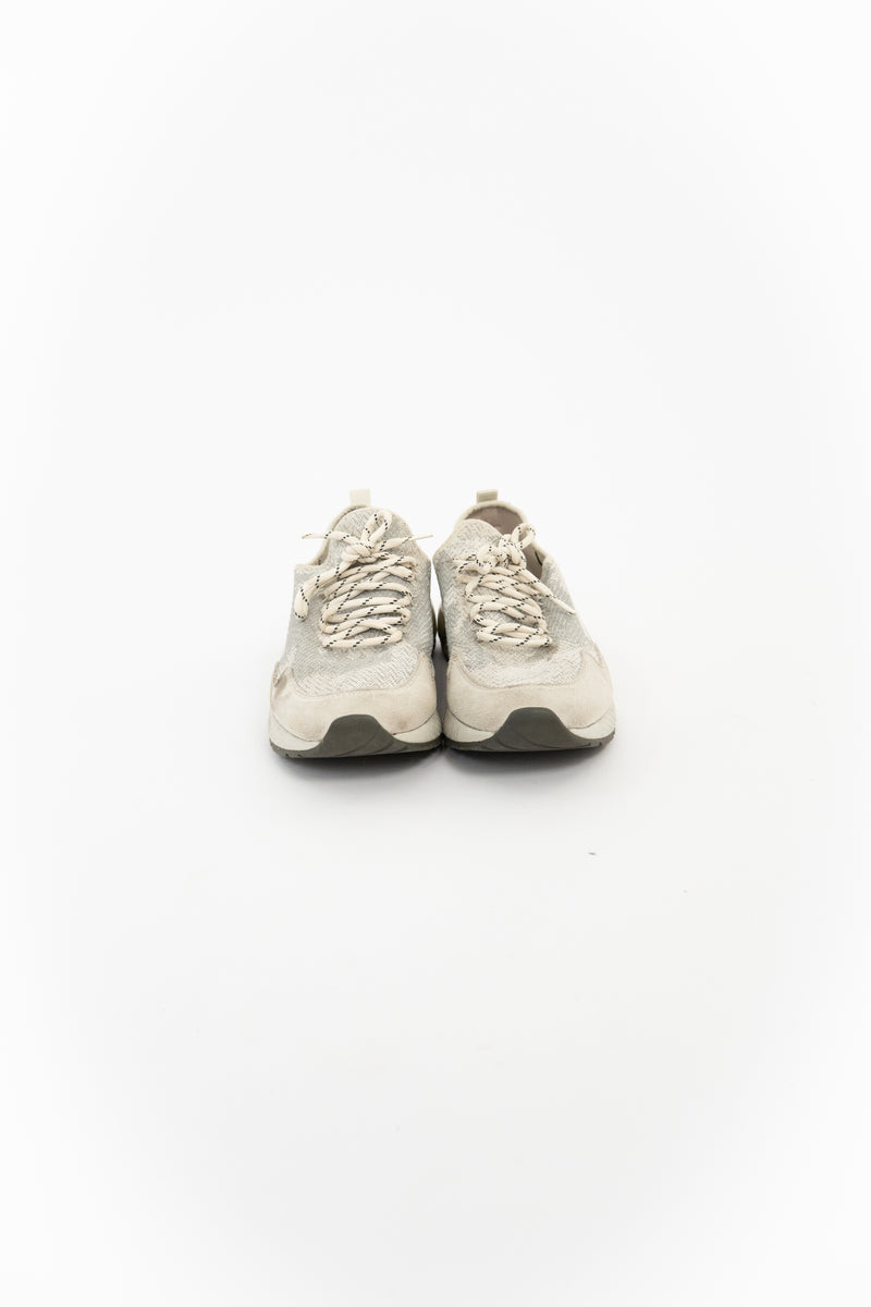 Diesel White and Grey S-KBY Sneakers