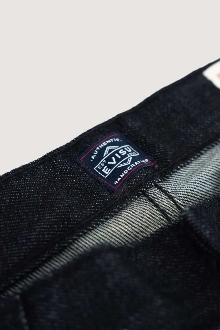 Evisu Indigo Jeans Narrow Comfort Denim