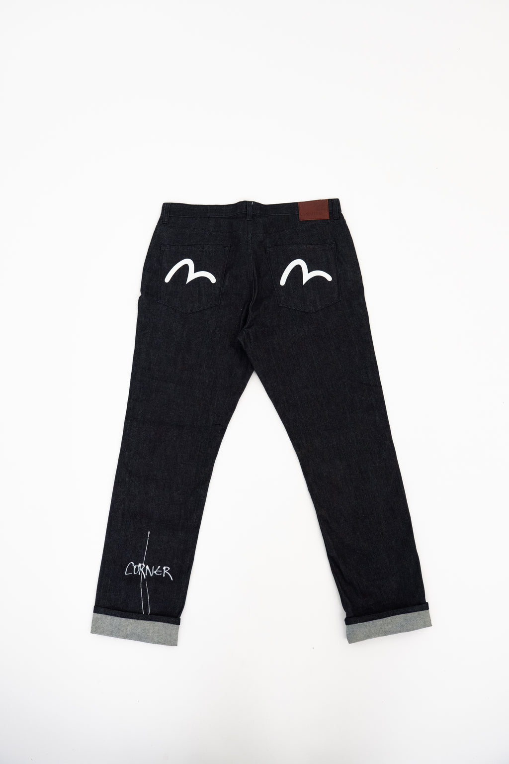 Evisu Indigo Jeans Narrow Comfort Denim