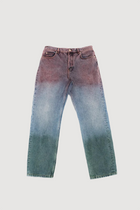 Paula's Ibiza Tricolor Denim Trousers Loewe