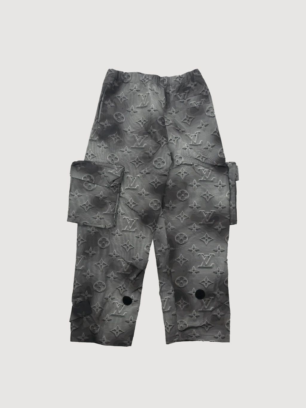 Monogram Removable 3D Pockets Cargo Pants