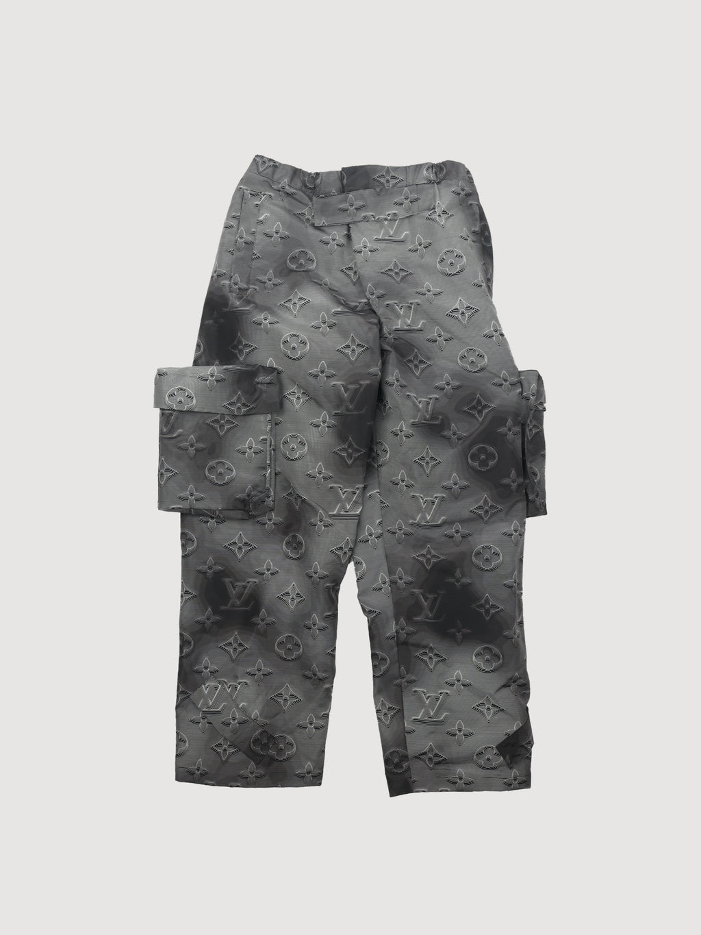 Monogram Removable 3D Pockets Cargo Pants