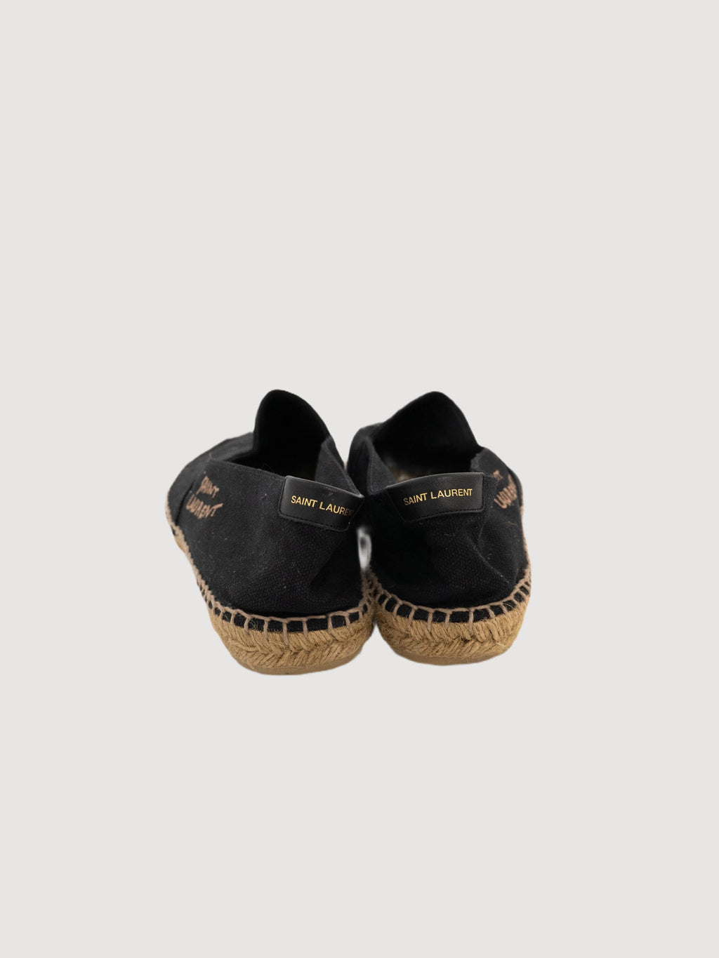 Saint Laurent logo-embroidered espadrilles