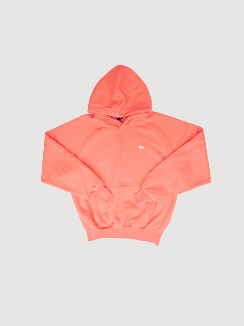 6PM hoodie coral
