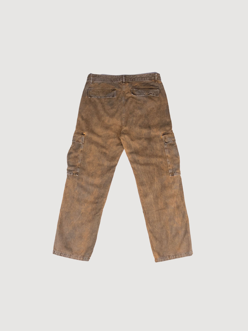Guess USA brown faded cargo pants