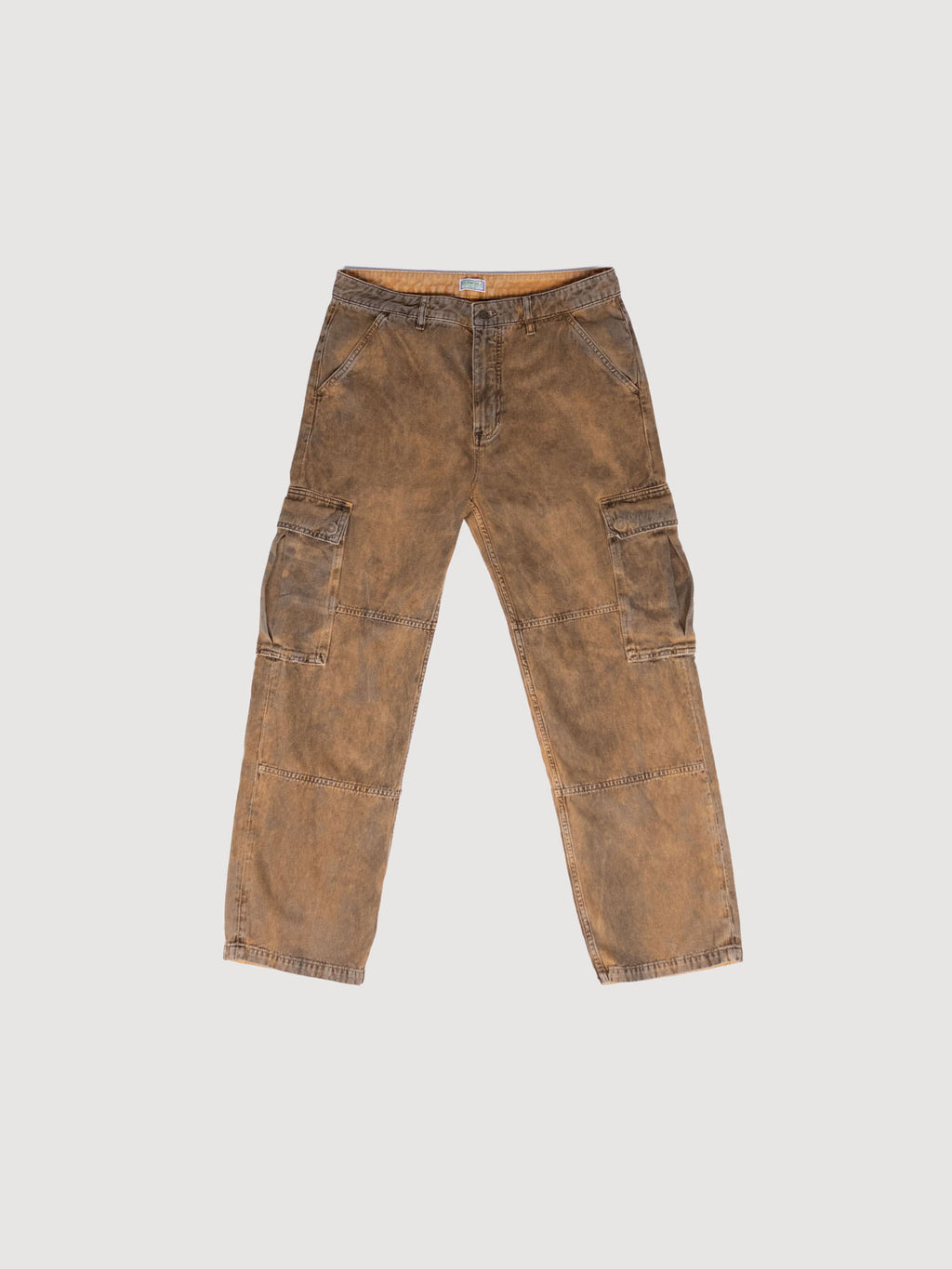 Guess USA brown faded cargo pants