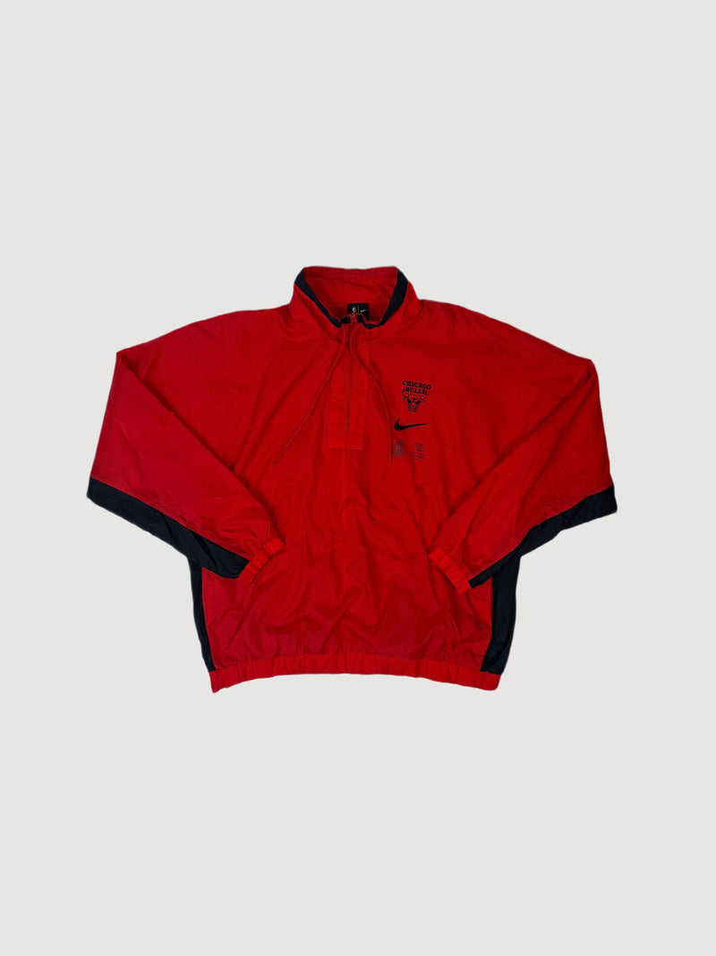 Nike Chicago Bulls Vintage Half-Zip Windbreaker